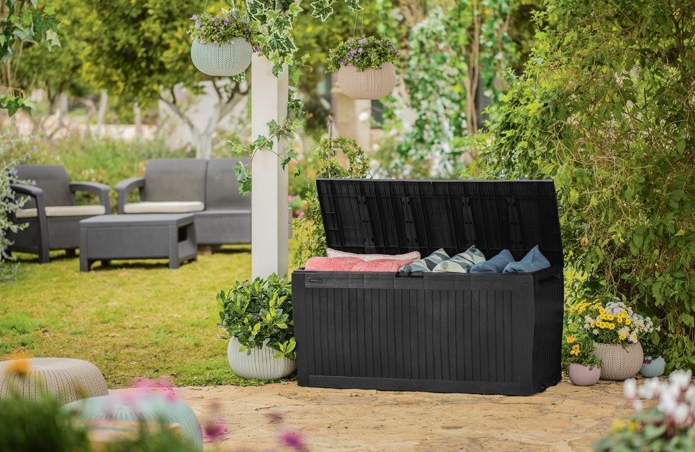 COMFY úložný box – 270L – grafit 5 COMFY úložný box – 270L – grafit 5