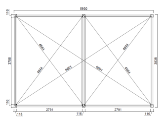 Bioklimatická pergola INTRO DUO 6x4m, hliník, voľne stojaca 32