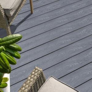 wpc terrace. wood plastic composite decking boards