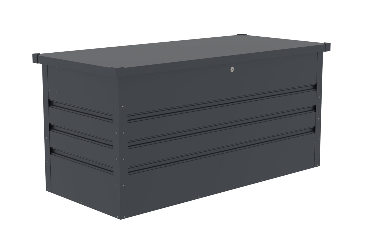 Záhradný box G21 Denver 400 L, antracitový plechový Záhradný box G21 Denver 400 L, antracitový plechový
