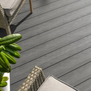 wpc terrace. wood plastic composite decking boards