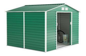 Záhradný domček G21 GAH 706 – 277 x 255 cm, zelený 7 Záhradný domček G21 GAH 706 – 277 x 255 cm, zelený 7