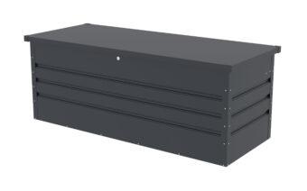 Záhradný box G21 Denver 560 L, antracitový plechový 9
