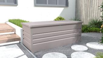 Záhradný box G21 Denver 560 L, šedý plechový 10 Záhradný box G21 Denver 560 L, šedý plechový 10