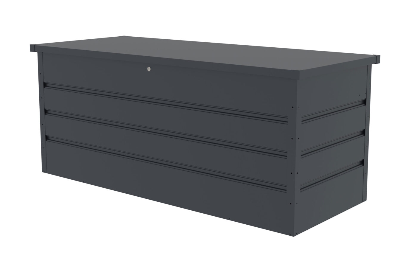 Záhradný box G21 Denver 770 L, antracitový plechový 3 Záhradný box G21 Denver 770 L, antracitový plechový 3