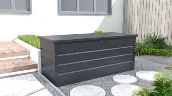 Záhradný box G21 Denver 770 L, antracitový plechový 10 Záhradný box G21 Denver 770 L, antracitový plechový 10
