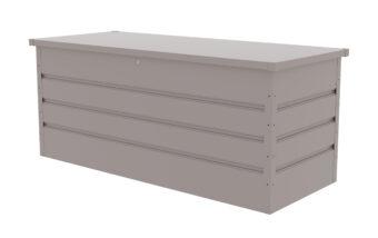 Záhradný box G21 Denver 770 L, šedý plechový 9