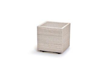 Kvetináč Prosperplast MADERA SQUARE eco wood 28,8 cm biely eco 5 Kvetináč Prosperplast MADERA SQUARE eco wood 28,8 cm biely eco 5