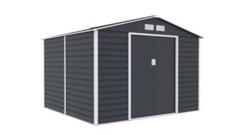 Záhradný domček G21 GAH 706 – 277 x 255 cm, antracitový 8 Záhradný domček G21 GAH 706 – 277 x 255 cm, antracitový 8