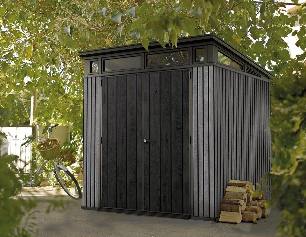 Záhradný domček Keter PENT Signature 7×7 Vertical šedý, s podlahou 4 Záhradný domček Keter PENT Signature 7×7 Vertical šedý, s podlahou 4