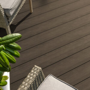wpc terrace. wood plastic composite decking boards