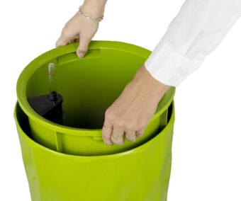 Samozavlažovací kvetináč G21 Diamant zelený 57 cm 8 Samozavlažovací kvetináč G21 Diamant zelený 57 cm 8