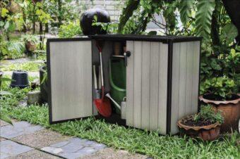 Záhradný box Keter Patio Store šedočierny 6