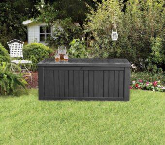 Záhradný box Keter Rockwood 570 L grafitový 8
