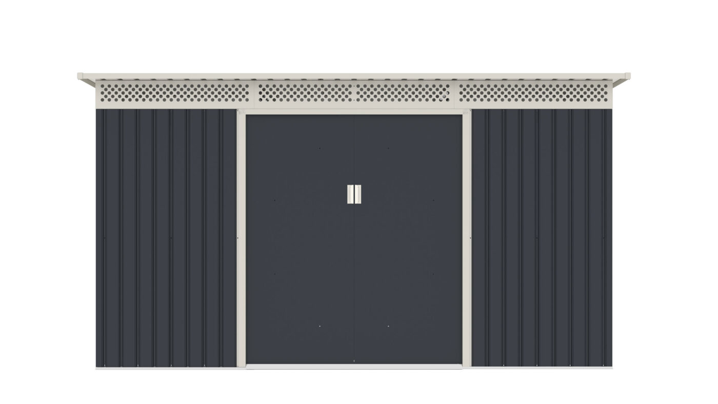 Záhradný domček G21 GRAH 700 – 340 x 206 cm, antracitový 2 Záhradný domček G21 GRAH 700 – 340 x 206 cm, antracitový 2