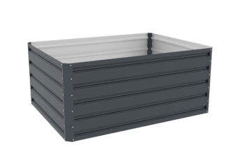 Vyvýšený záhon G21 Daisy 120 x 90 x 52 cm, plechový, antracitový 9 Vyvýšený záhon G21 Daisy 120 x 90 x 52 cm, plechový, antracitový 9