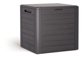 Záhradný box Prosperplast WOODEBOX hnědý 140L 4