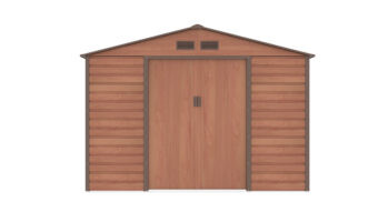 Záhradný domček G21 GAH 706 – 277 x 255 cm, hnedý 9