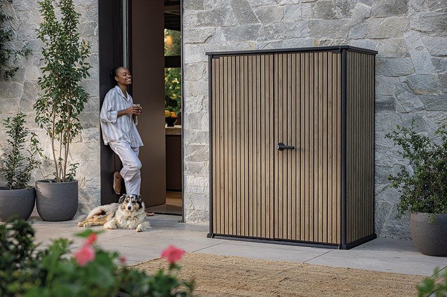 Záhradný box Keter Signature 1400 l Venetian hnedý 4 Záhradný box Keter Signature 1400 l Venetian hnedý 4