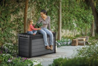 Záhradný box Keter Cortina 380 L šedý 8 Záhradný box Keter Cortina 380 L šedý 8