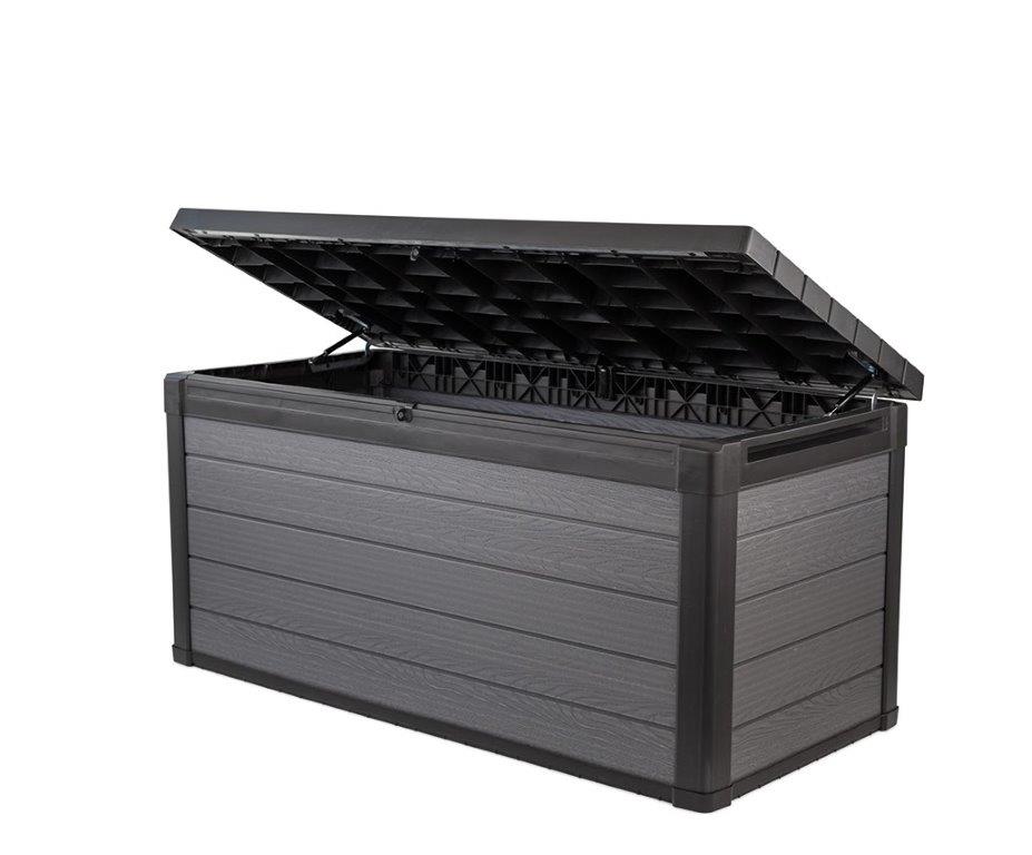 Záhradný box Keter Cortina 570 L šedý 2 Záhradný box Keter Cortina 570 L šedý 2