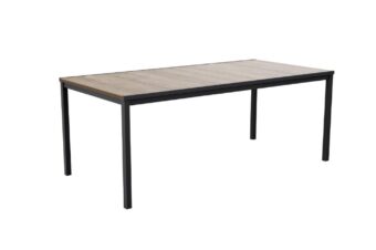 Záhradný stôl Keter Porto 200 aswhood black steel 8 Záhradný stôl Keter Porto 200 aswhood black steel 8