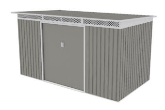 Záhradný domček G21 GRAH 700 – 340 x 206 cm, metalický šedý 11 Záhradný domček G21 GRAH 700 – 340 x 206 cm, metalický šedý 11