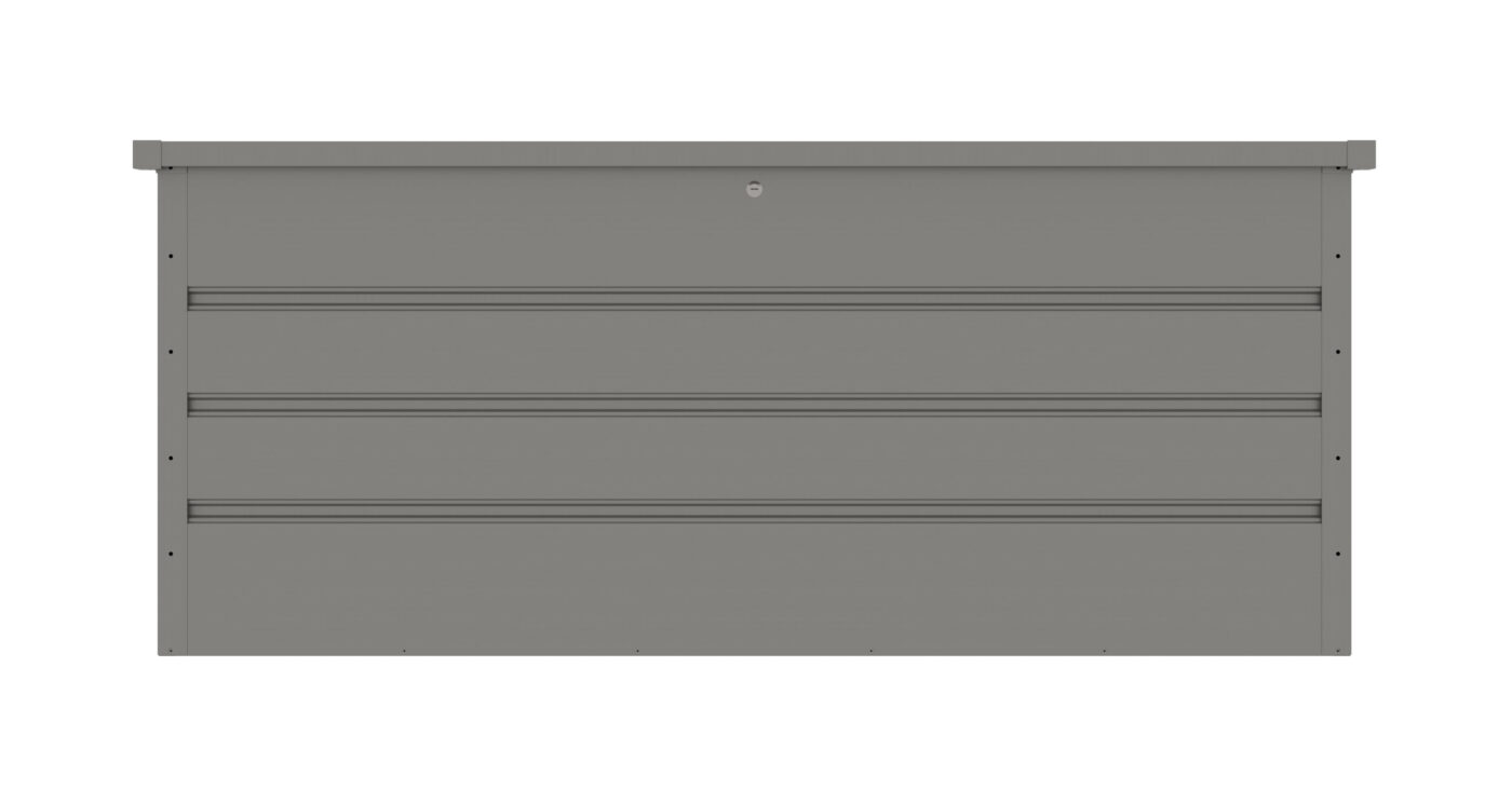 Záhradný box G21 Denver 770 L, metalický šedý plechový 2 Záhradný box G21 Denver 770 L, metalický šedý plechový 2