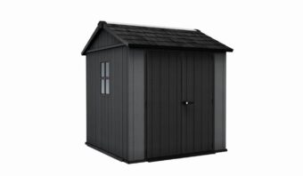 Záhradný domček Keter Newton Plus wide 7×7,5 šedý, s podlahou 10 Záhradný domček Keter Newton Plus wide 7×7,5 šedý, s podlahou 10