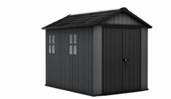Záhradný domček Keter Newton Plus wide 9×7,5 šedý, s podlahou 8 Záhradný domček Keter Newton Plus wide 9×7,5 šedý, s podlahou 8