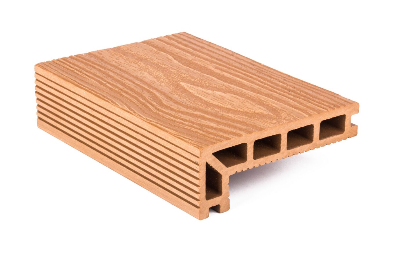 Terasová doska G21 zakončovacia, 2,5 x 14,8 x 400 cm, Light Wood, WPC Terasová doska G21 zakončovacia, 2,5 x 14,8 x 400 cm, Light Wood, WPC