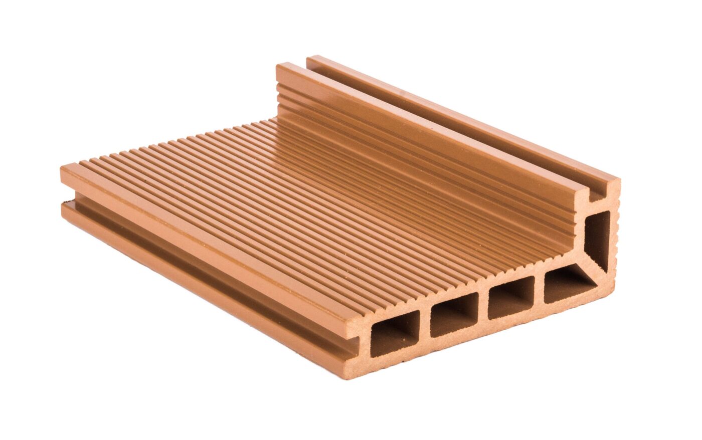 Terasová doska G21 zakončovacia, 2,5 x 14,8 x 400 cm, Light Wood, WPC 2 Terasová doska G21 zakončovacia, 2,5 x 14,8 x 400 cm, Light Wood, WPC 2