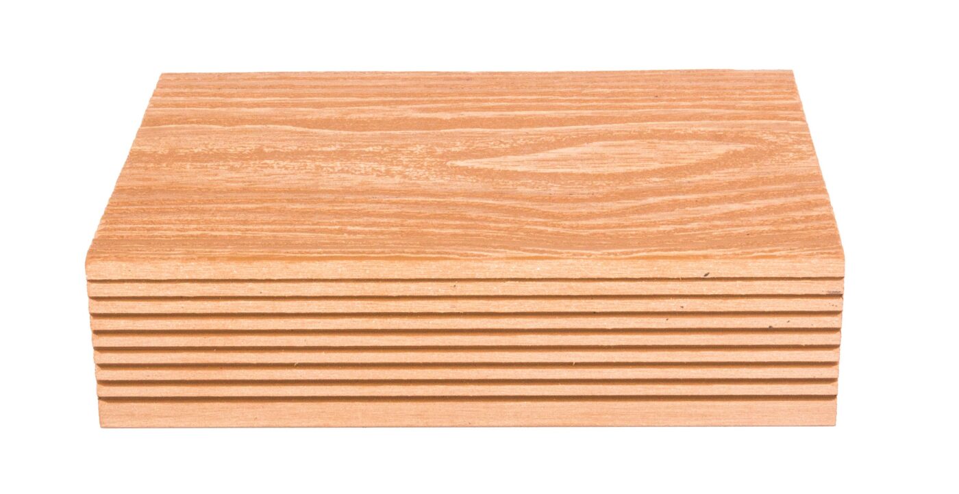 Terasová doska G21 zakončovacia, 2,5 x 14,8 x 400 cm, Light Wood, WPC 3 Terasová doska G21 zakončovacia, 2,5 x 14,8 x 400 cm, Light Wood, WPC 3
