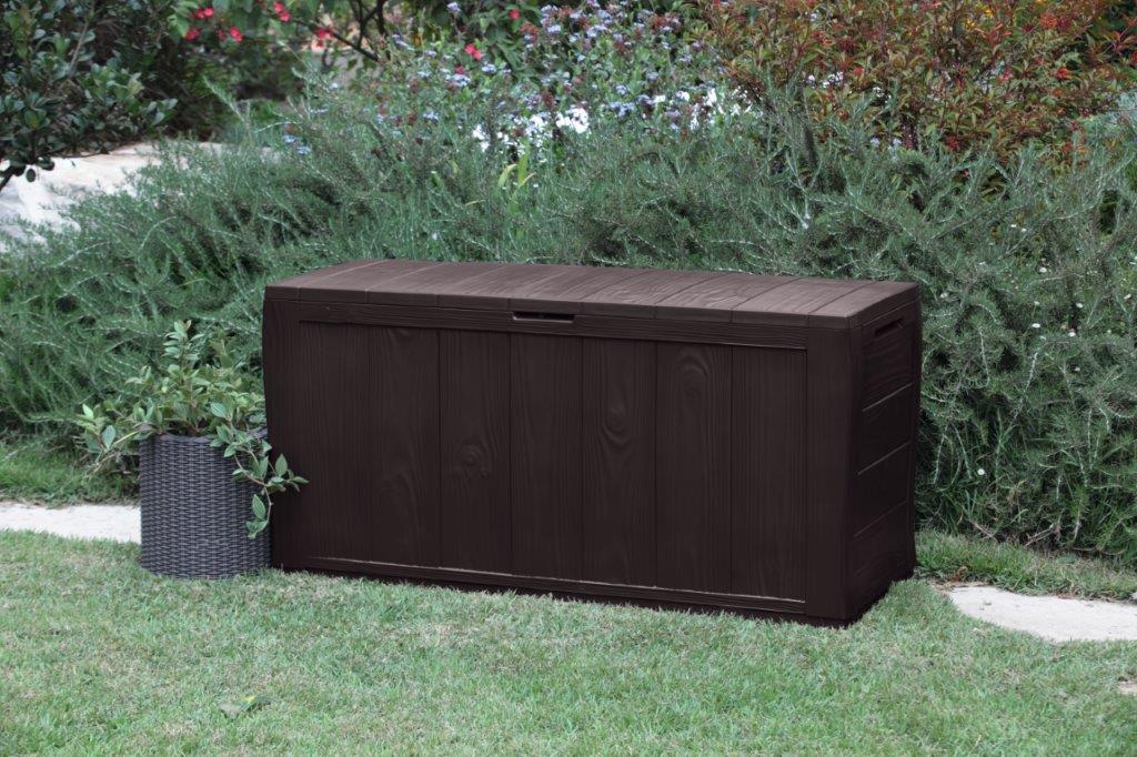 Záhradný box Keter Sherwood 270L hnedý 2 Záhradný box Keter Sherwood 270L hnedý 2