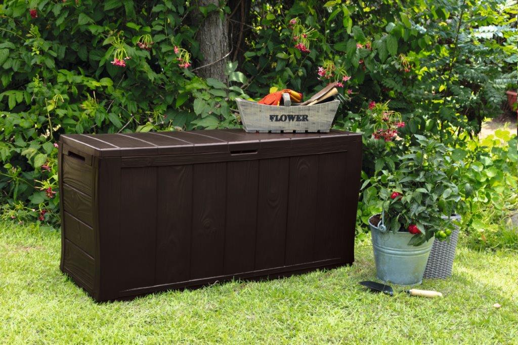 Záhradný box Keter Sherwood 270L hnedý 5 Záhradný box Keter Sherwood 270L hnedý 5
