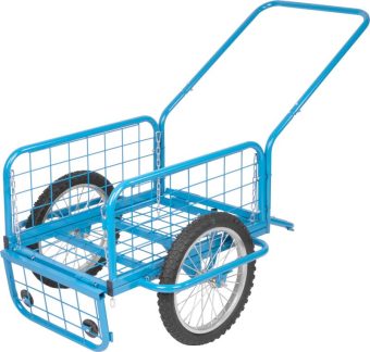 Prepravný vozík Victor BLUE s nafukovacími kolesami, max. 100 kg 8
