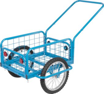Prepravný vozík Victor BLUE s nafukovacími kolesami, max. 100 kg 7