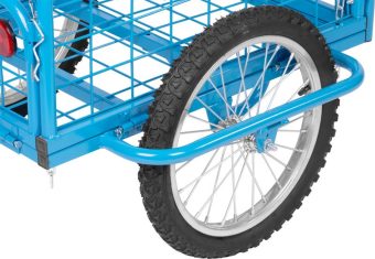 Prepravný vozík Victor BLUE s nafukovacími kolesami, max. 100 kg 10