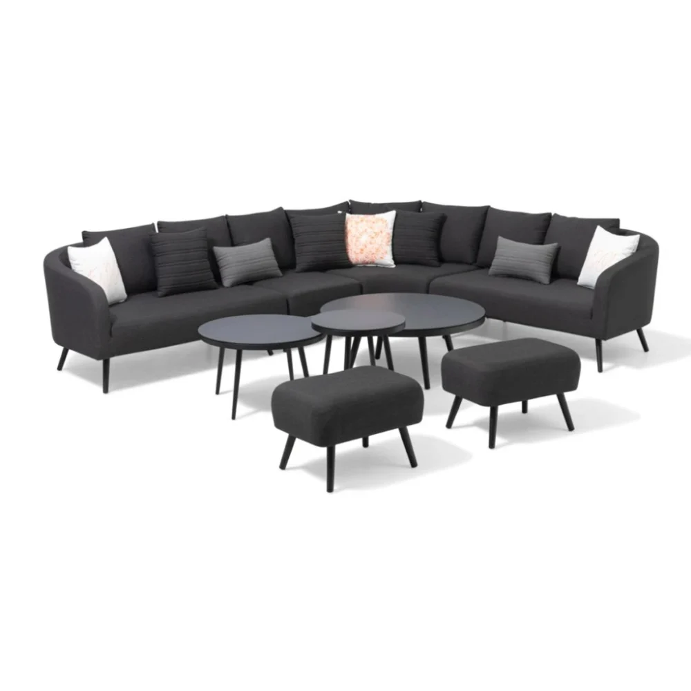 Záhradná zostava MELIA LIKA-TEX® antracit Záhradná zostava MELIA LIKA-TEX® antracit