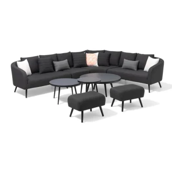 Záhradná zostava MELIA LIKA-TEX® antracit 26 Záhradná zostava MELIA LIKA-TEX® antracit 26
