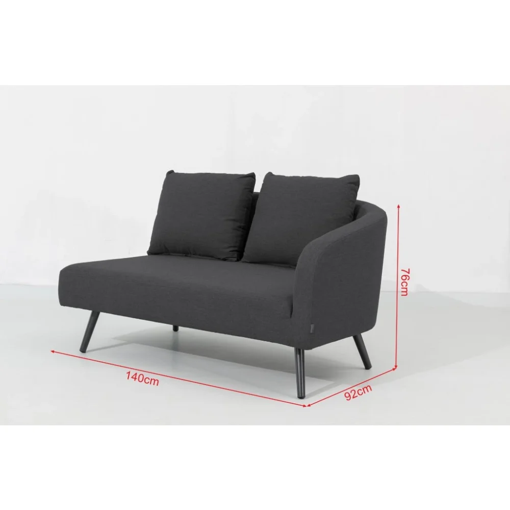 Záhradná zostava MELIA LIKA-TEX® antracit 18 Záhradná zostava MELIA LIKA-TEX® antracit 18