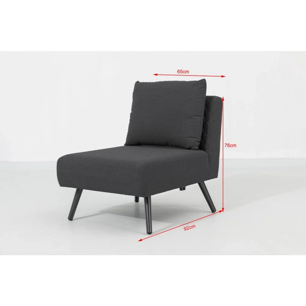 Záhradná zostava MELIA LIKA-TEX® antracit 21 Záhradná zostava MELIA LIKA-TEX® antracit 21