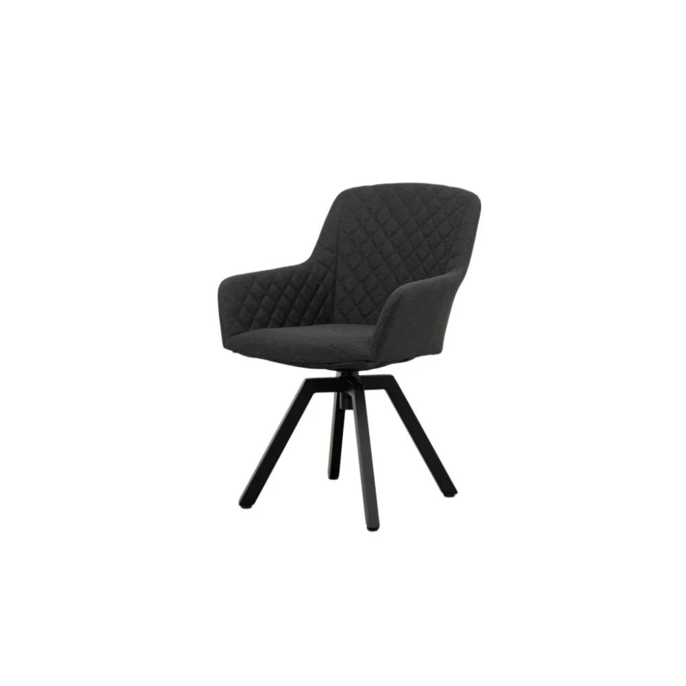 Otočné záhradné kreslo PARIS LIKA-TEX® antracit 3 Otočné záhradné kreslo PARIS LIKA-TEX® antracit 3