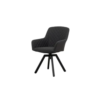 Otočné záhradné kreslo PARIS LIKA-TEX® antracit 10 Otočné záhradné kreslo PARIS LIKA-TEX® antracit 10