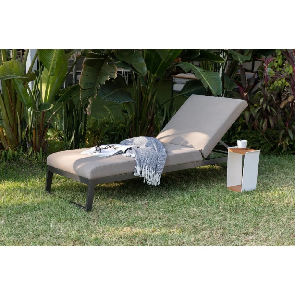 MELIA LIKA-TEX® moka – luxusné záhradné ležadlo 3