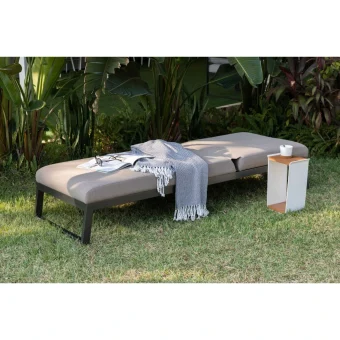 MELIA LIKA-TEX® moka – luxusné záhradné ležadlo 14