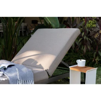 MELIA LIKA-TEX® moka – luxusné záhradné ležadlo 15