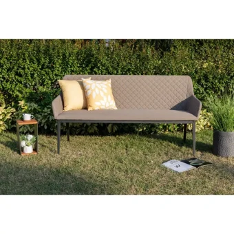 Záhradná pohovka PARIS LIKA-TEX® mokka, 3-miestna 8 Záhradná pohovka PARIS LIKA-TEX® mokka, 3-miestna 8