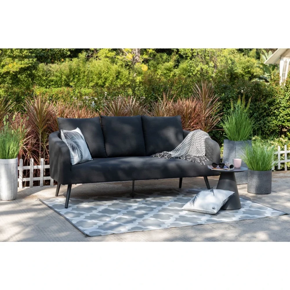 Pohovka MELIA LIKA-TEX® antracit 2 Pohovka MELIA LIKA-TEX® antracit 2