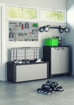 Úložný box TITAN CHEST BOX 300 L – šedá/čierna 8